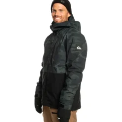 Abrigos Quiksilver Mission Prt Bl Snjt Kvj3