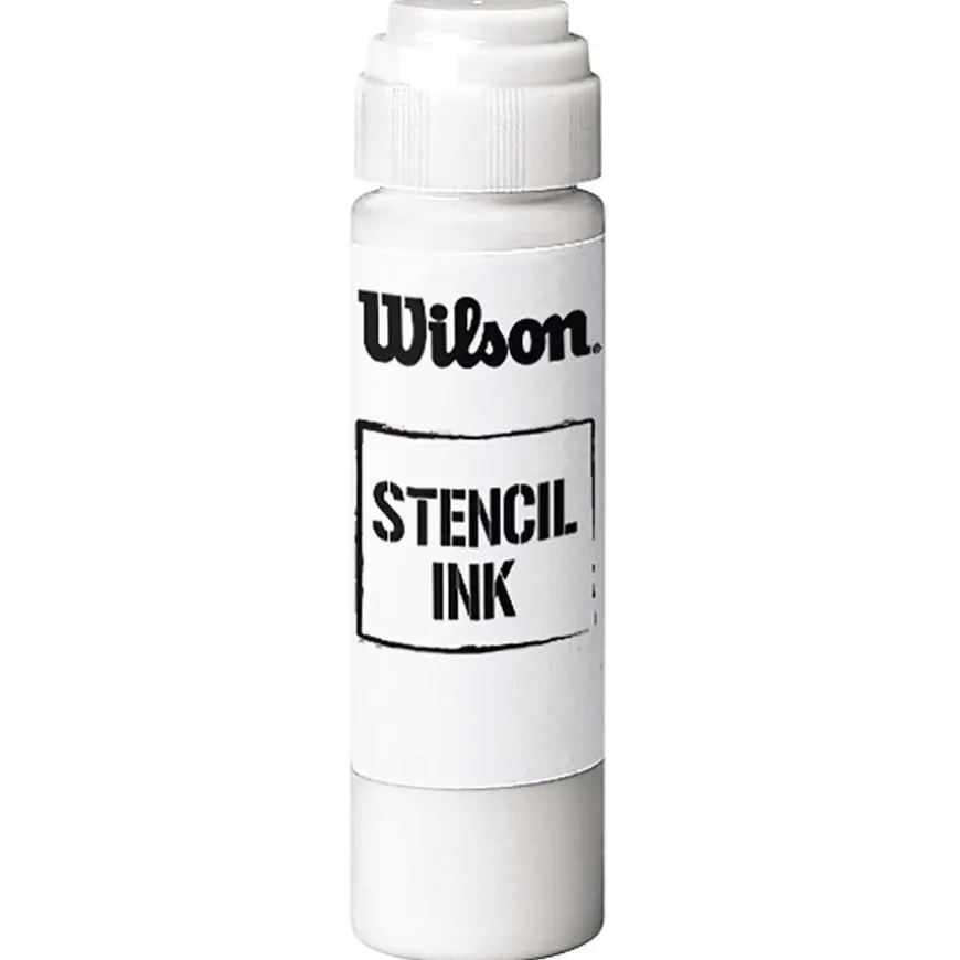 Accesorios tenis y pádel Wilson Stencil Ink White