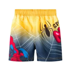 Bañadores Name-it Nmmmalte Spider Long Swimshorts Mar