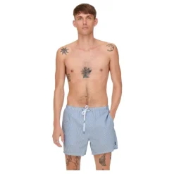 Bañadores Only & sons Onsted Stripe Seersucker Swim Noos