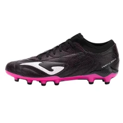 Botas fútbol Joma Evolution 2501 Negro Fucsia Artificial Grass
