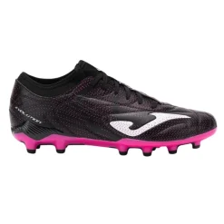 Botas fútbol Joma Evolution 2501 Negro Fucsia Artificial Grass