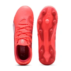 Botas fútbol Puma KING Match FG AG Jr