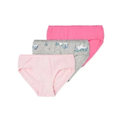 Braguitas Name-it N.U. Nmfbriefs 3P Grey Melange Unicorn Noos