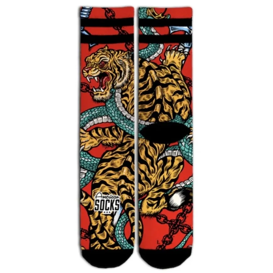 Calcetines American socks Bengala - Mid High