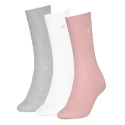 Calcetines Calvin klein Ck Women Sock 3P Rolltop