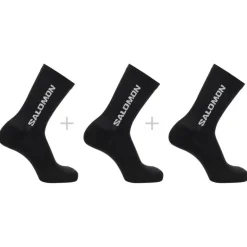 Calcetines Salomon Socks Everyday Crew 3-Pack Black Black B