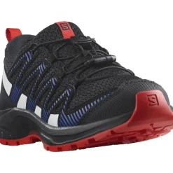 Calzado trail running Salomon SHOES XA PRO V8 J Black Lapis Blue Fird