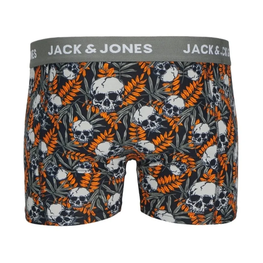 Calzoncillos Jack & jones Jachugo Skulls Trunks 3 Pack Sn