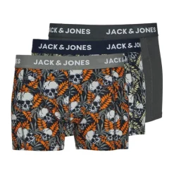 Calzoncillos Jack & jones Jachugo Skulls Trunks 3 Pack Sn