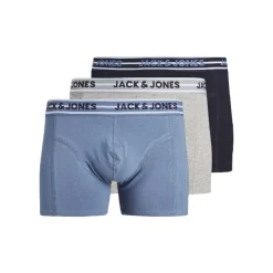 Calzoncillos Jack & jones Jacpeter Solid Trunks 3 Pack