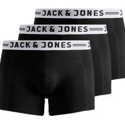 Calzoncillos Jack & jones plus Jacbasic White Wb Trunks 3 Pack Pls