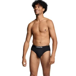 Calzoncillos Levis Levis Men Solid Basic Brief Organic Co 2P
