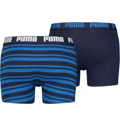 Calzoncillos Puma Puma Men Everyday Heritage Stripe Boxer 2P
