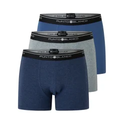 Calzoncillos Punto blanco Boxer triplo