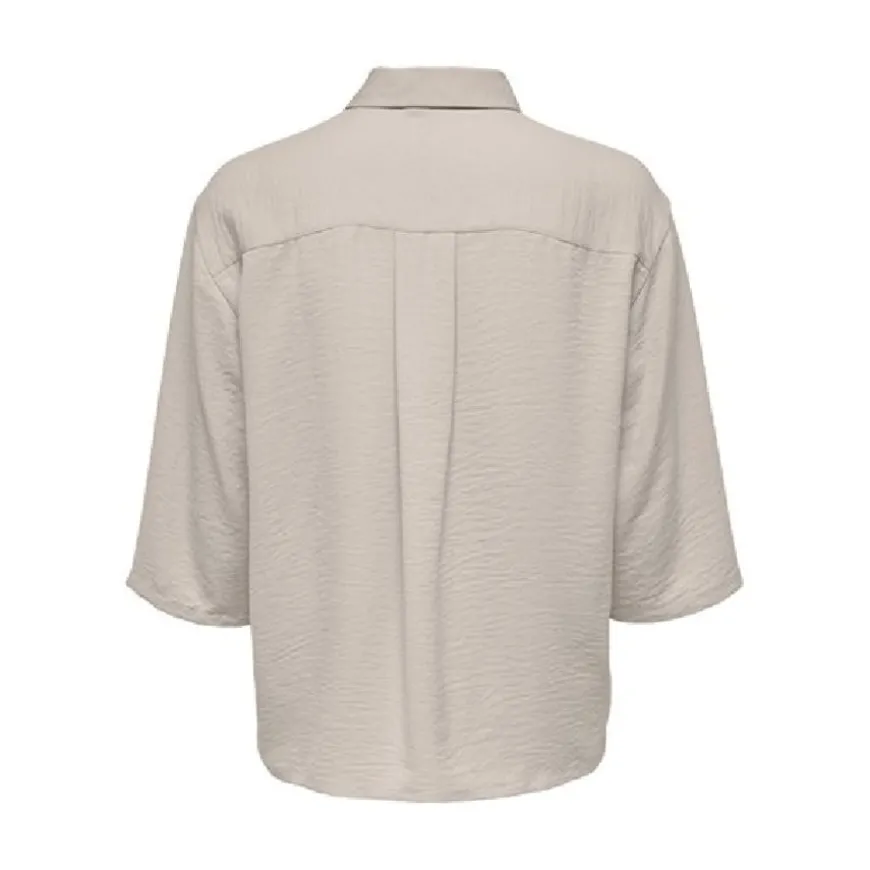 Camisas manga corta Jdy Jdydivya 3 4 Loose Shirt Wvn Noos
