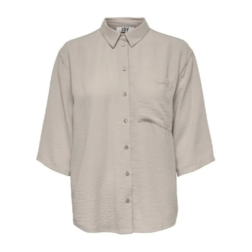 Camisas manga corta Jdy Jdydivya 3 4 Loose Shirt Wvn Noos