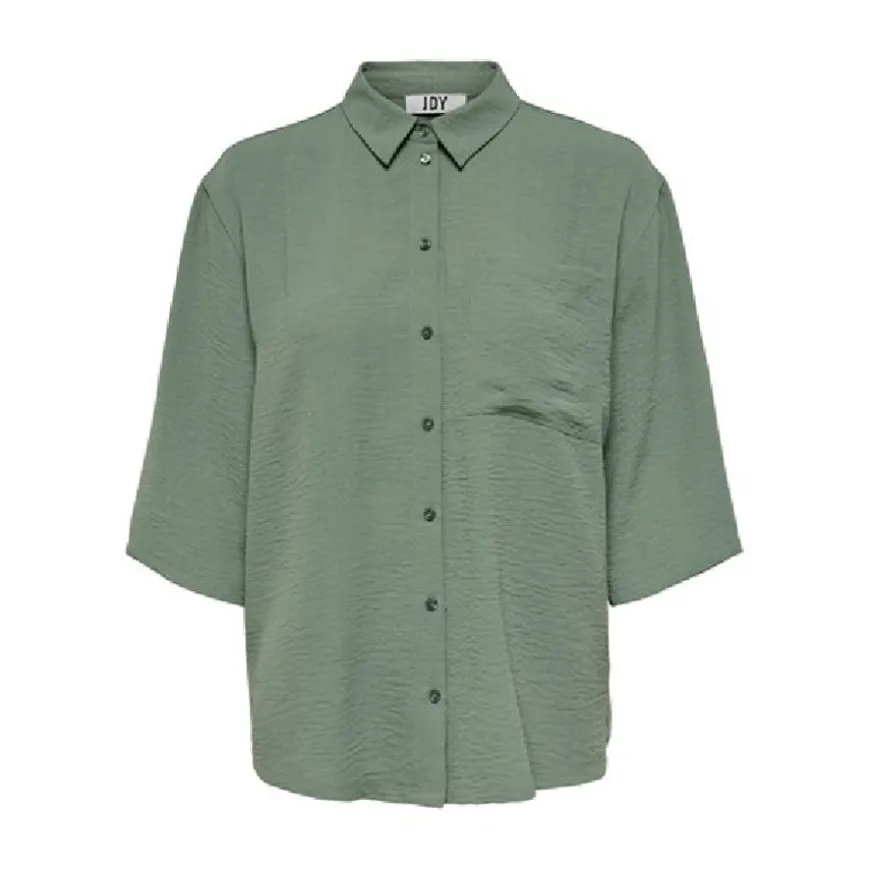 Camisas manga corta Jdy Jdydivya 3 4 Loose Shirt Wvn Noos