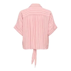 Camisas manga corta Only Onlpaula Life S S Tie Shirt Wvn Noos