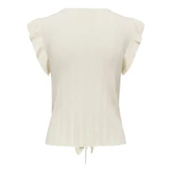 Camisas manga corta Only Onlnelly Sl V-Neck String Cardi Knt Noos