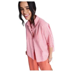 Camisas manga corta Roxy Beachy Nostalgia Stripe