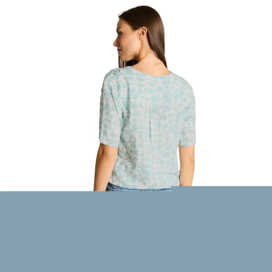 Camisas manga corta Tom tailor Blouse Printed Shortsleeves
