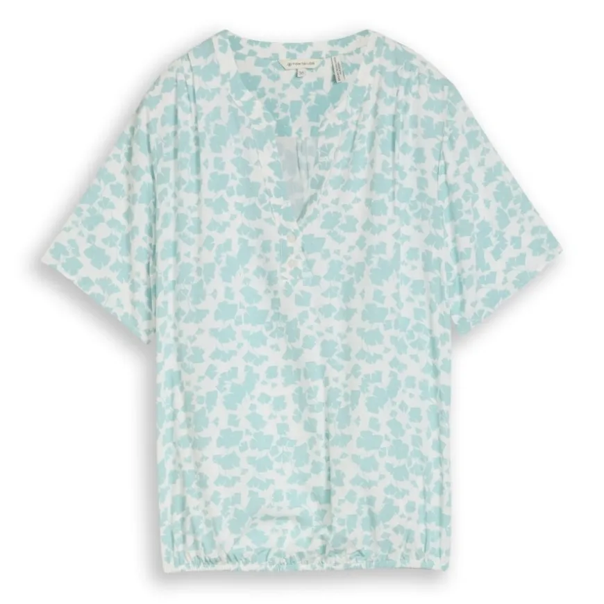 Camisas manga corta Tom tailor Blouse Printed Shortsleeves