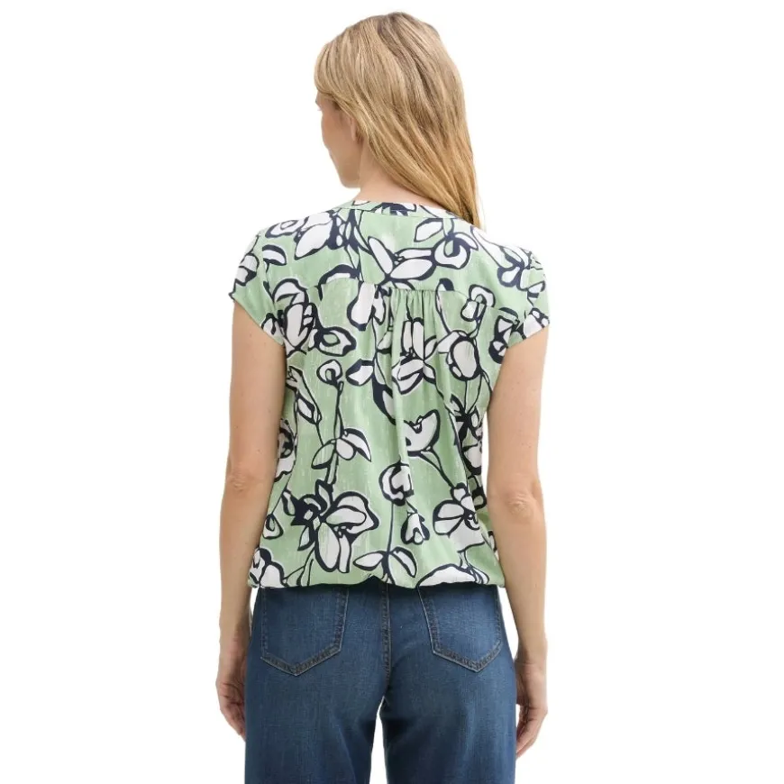 Camisas manga corta Tom tailor Blouse Printed Shortsleeve