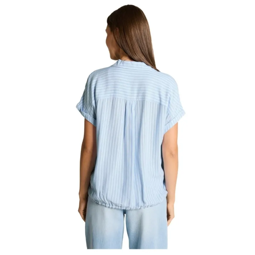 Camisas manga corta Tom tailor Blouse Striped Shortsleeve