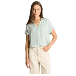Camisas manga corta Tom tailor Blouse Striped Shortsleeve