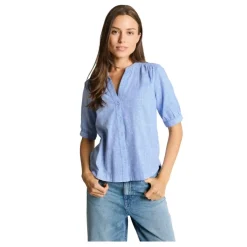 Camisas manga corta Tom tailor Blouse Shortsleeves Slub Structure