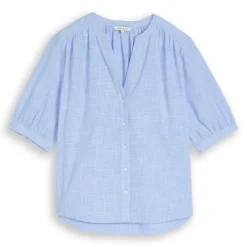 Camisas manga corta Tom tailor Blouse Shortsleeves Slub Structure