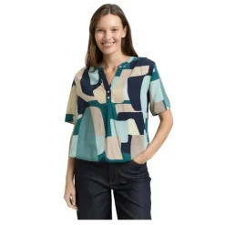 Camisas manga corta Tom tailor Blouse Printed Shortsleeves