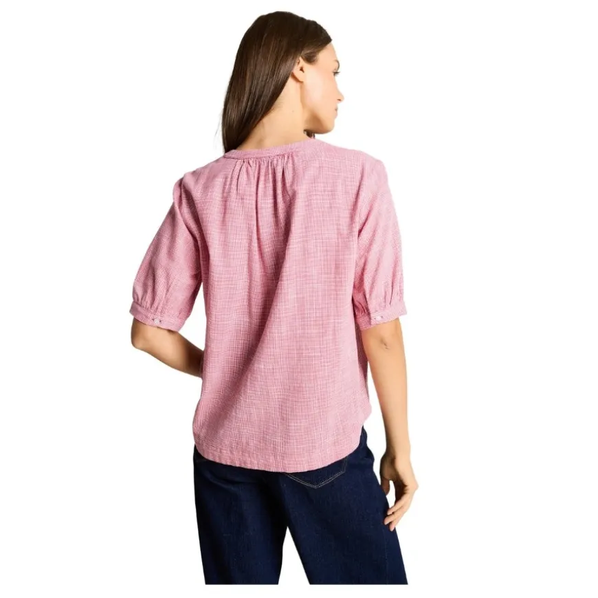 Camisas manga corta Tom tailor Blouse Shortsleeves Slub Structure