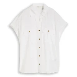 Camisas manga corta Tom tailor Blouse Solid With Pockets