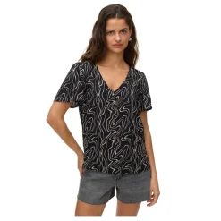 Camisas manga corta Vero moda Vmeasy Joy V-Neck Ss Blouse Wvn Ga