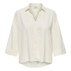 Camisas manga larga Jdy Jdynana 3 4 Loose V-Neck Shirt Wvn Dia