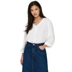 Camisas manga larga Jdy Jdydiana Life 7 8 Dobby Shirt Wvn Noos