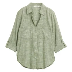 Camisas manga larga Tom tailor Blouse With Slub Structure