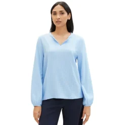 Camisas manga larga Tom tailor Striped T-shirt Blouse