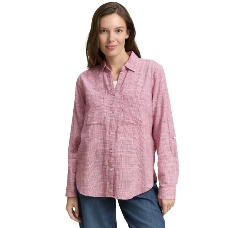 Camisas manga larga Tom tailor Blouse With Slub Structure
