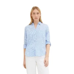 Camisas manga larga Tom tailor Blouse With Slub Structure
