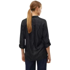 Camisas manga larga Vero moda Vmbumpy Ls Glitter Shirt Wvn Ga Noos