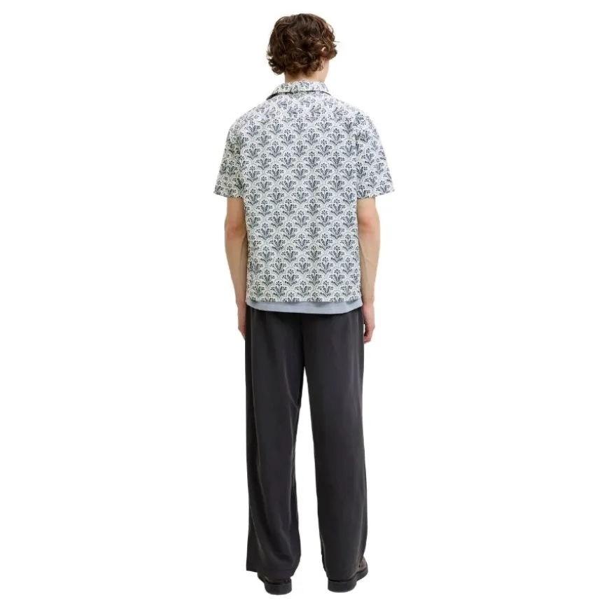 Camisas manga corta Jack & jones Jorcassis Seersucker Aop Shirt Ss