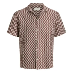Camisas manga corta Jack & jones Jormontauk Crochet Shirt Ss Sa26 Ln