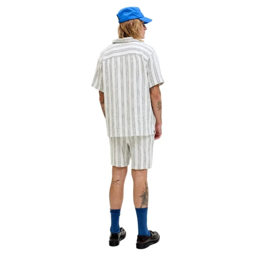 Camisas manga corta Jack & jones Jorcoba Stripe Resort Shirt Ss Sn
