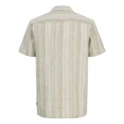 Camisas manga corta Jack & jones Jprblusummer Lin. Blen Dobby Ss Shirt Sn