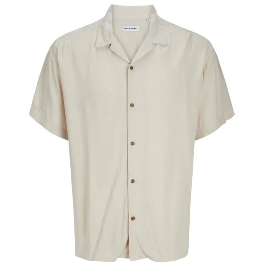 Camisas manga corta Jack & jones Jjejeff Solid Resort Shirt S S Sn