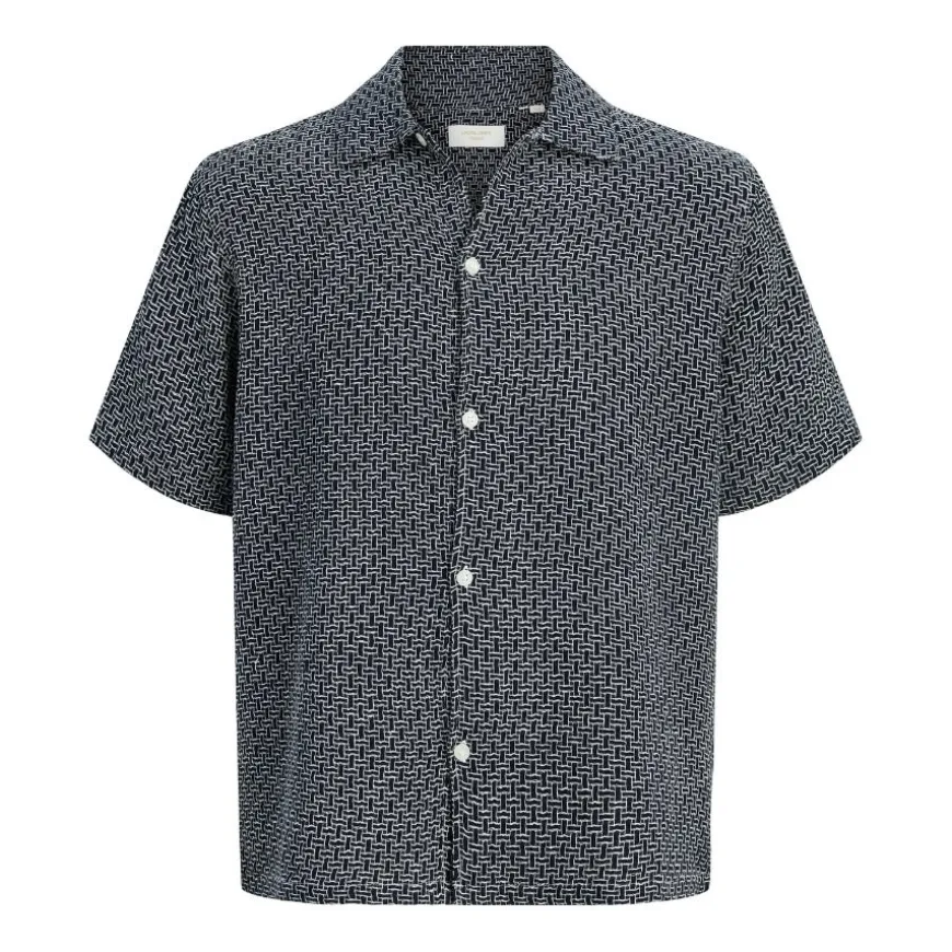Camisas manga corta Jack & jones Jorcassis Dobby Resort Shirt Ss Sn