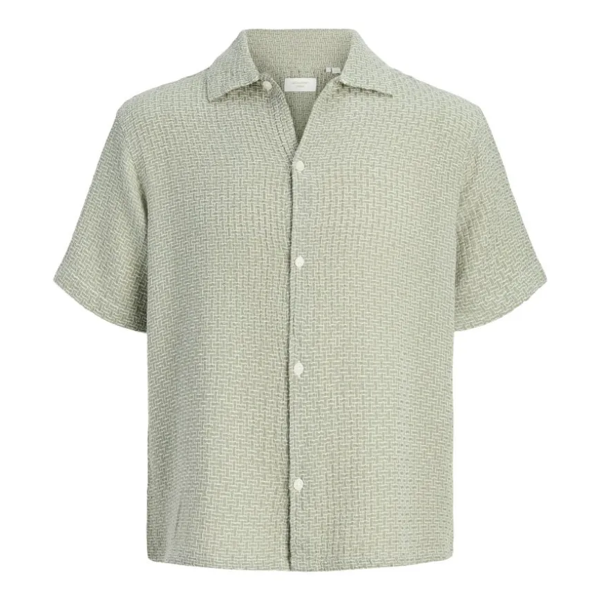 Camisas manga corta Jack & jones Jorcassis Dobby Resort Shirt Ss Sn